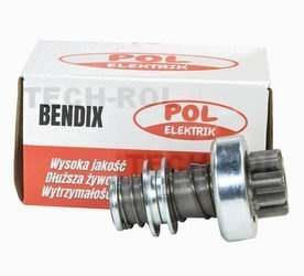 Bendix - zespół sprzęgający rozrusznika