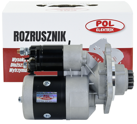 Rozrusznik z reduktorem, 12V, 2,7kW, napęd zębnika 11 zębów